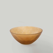 Linens Prime Cam 28 cm Sunum Kasesi Kahve