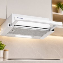 Burada Bulabilirsin Çift Motorlu Beyaz Mutfak Aspiratörü (Led, 2 Hız)