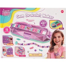 Sunman MBK-389 Pretty Pınky Gem Bracelet Maker- Renkli Mücevher Bileklik Yapım Seti  3+