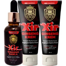 Xir 50 ml Cream 2 Adet Erkeğe Geciktiricizaman Krem + Soğuk Çiftlere Xir Özel Azdırıcıiçecek