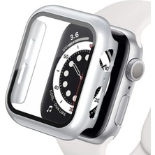 Burada Bulabilirsin Apple Watch Ultra 49MM Camlı Kasa Ekran Koruyucu - Gümüş