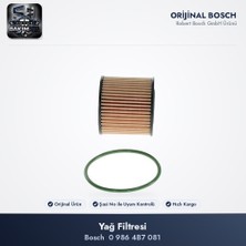 Bosch 0 986 4b7 081 Yağ Filtresi - Yaris P9-P13 / Corolla E15 / Auris E15 1.33 Dual Vvt-I / 1.6 Valvematic