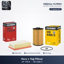 Filtron Filtre Bakım Seti (Hava+Yağ) - Golf 7 / Passat B8 / Polo 6 1.6-2.0 Tdı (Dbgc)