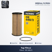Filtron OE688/2 Yağ Filtresi - Golf 7 / Passat B8 / Octavia 3 1.8-2.0 TSI