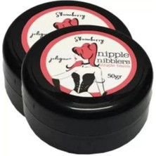 Hintohu Nipple Nibblers Tingle Balm Strawberry Flavored 50ML Çilekli Göğüs Bakım Kremi 2 Adet