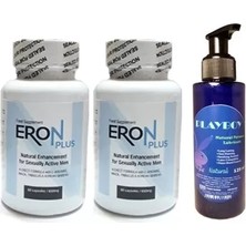 Playboy Lubricant 125ML Jel +2 Adet Eron Plus 60LI Erkeklere Özel