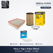 Filtron Filtre Bakım Seti (Hava+Yağ+Polen) - Amarok 2.0 Tdı