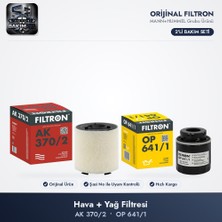 Filtron Filtre Bakım Seti (Hava+Yağ) - Polo 5 / Ibiza 4 1.2-1.4 Tsı