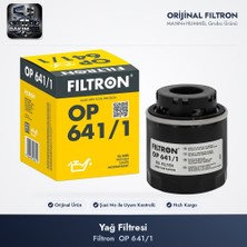 Filtron OP641/1 Yağ Filtresi - Golf 6 / Polo 5 / Octavia 2 1.2-1.4 TSI