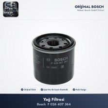 Bosch F 026 407 364 Yağ Filtresi - Yaris P21 / C-HR X1-X2 / RAV4 A5