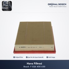 Bosch F 026 400 630 Hava Filtresi - Hilux Revo 2.4 D-4D