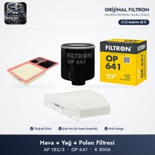 Filtron Filtre Bakım Seti (Hava+Yağ+Polen) - Golf 5-6 / Octavia 2 / Leon 2
