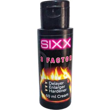 Sıxx Erkeğe Özeı 3 Ettki Birden Kremi 60 ml 3 Adet 3in1 Krem