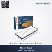 Bosch F 026 400 143 Hava Filtresi - Yaris P9 1.4 D-4D
