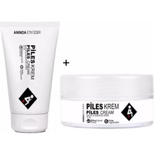 Piles Krem 50 ml Tüp + 50 ml Kvanoz: Hemeroidinize ve Basurunuza Krem Seti