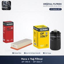 Filtron Filtre Bakım Seti (Hava+Yağ) - A4 B8 / A5 8t / Q5 8r 1.8-2.0 Tsı (Caba/cabb/cabd)
