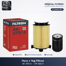 Filtron Filtre Bakım Seti (Hava+Yağ) - Golf 5-6 / Passat B6 / Octavia 2 2.0 Fsı