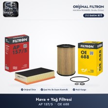 Filtron Filtre Bakım Seti (Hava+Yağ) - Transporter T5-T6 / Multivan T5-T6 2.0 Tdı (Caac/caad/ccha)