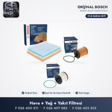 Bosch Filtre Bakım Seti (Hava+Yağ+Yakıt) - 208 A9 / Proace Mdz / Crossland P17 1.6 Bluehdi / 1.6 D