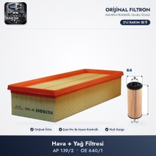 Filtron Filtre Bakım Seti (Hava+Yağ) - Bora 1.9 Tdı