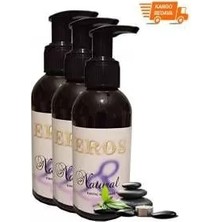 Eros Natural Erotic Massage Oil 120ML Kokusuz Erotik Masaj Yağı 3 Adet