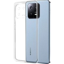 Drop Tedarik Newface Xiaomi Mi 13 Pro Kılıf Lüx Şeffaf Silikon