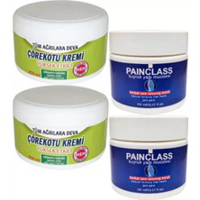 Çörek Otu Kremi Green Box 2 Adet 200 ml + 2 Adet Painclass Kuyruk Yağı Kremi 150 ml / Seti