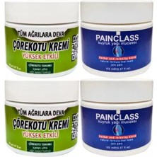 Süper Çörek Otu Kremi Orta Boy 2x 100 ml + Painclass 2x 150 ml Kuyruk Yağı Kremi