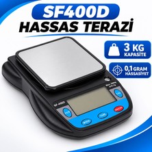 Enra Sf400d 3 kg 0.1 gümüş terazisi