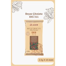 Ülker Fildişi Kuvertür - Beyaz Çikolata - Eks 311- 2.5kg - 10 Adet
