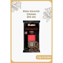Ülker Bitter Kuvertür Çikolata - %54 Kakao Oranı - Eks 101 - 2.5kg - 10 Adet