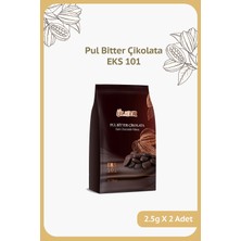 Ülker Pul Bitter Çikolata - Eks 101 - 2.5kg - 2 Adet