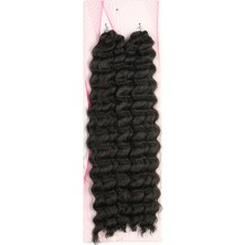 Burada Bulabilirsin Nice Bulk Afro Su Dalgası Saç - Koyu Kestane