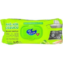 Burada Bulabilirsin Yağ ve Kir Çözücü Islak Mendil Elma 85'li