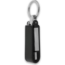 Tedzin Siyah Deri USB Bellek 32GB (Model 36)