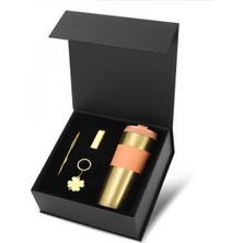 Tedzin Termos Anahtarlık USB ve Kalem Vip Hediye Set (Model S103)