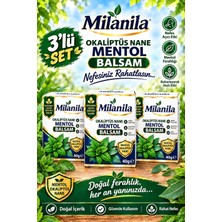 Milanila Vicks 40 ml Buharlaşan Merhem 3 Adet Tüm Cilt Tipleri İçin Serinletici Onarıcı Etki