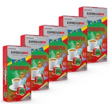 Vera Concept Store ® Single Origin Ethiopia Alüminyum Kapsül Kahve (50 Adet) - Nespresso® Uyumlu*