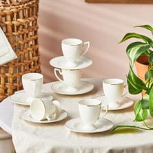 Vera Concept Store Boyoz 6 Kişilik Kahve Fincan Takımı, 85 ml