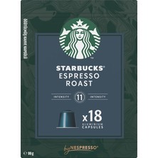 Vera Concept Store Nestlé Starbucks By Nespresso Espresso Roast Kapsül Kahve 18'li