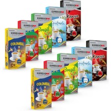 Vera Concept Store ® Single Origin Karışık Alüminyum Kapsül Kahve (100 Adet) - Nespresso® Uyumlu*