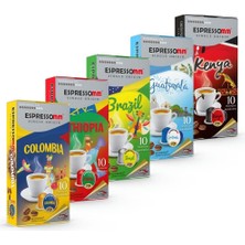 Vera Concept Store ® Single Origin Karışık Alüminyum Kapsül Kahve (50 Adet) - Nespresso® Uyumlu*