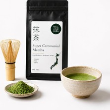 Vera Concept Store Super Ceremonial Grade Matcha 100G | Single Origin Shizuoka Japon Matcha Çayı | Okumidori Premium Matcha