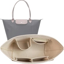 Vera Concept Store Le Pliage Neo Çanta Ekleme Organizatörü Için Çanta Düzenleyici Ekleme - Premium Keçe Organizatör, Bej, Small