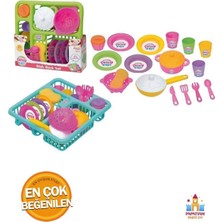 Vera Concept Store Papatyampartievi Candy Ken Oyuncak Bulaşıklık Seti - Çocuklar Için Eğlenceli Tasarım