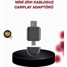 Vera Concept Store Kablosuz Carplay Adaptörü – Bluetooth 5.4 ve Wi-Fi 6 Teknolojili Tak & Çalıştır Dönüştürücü