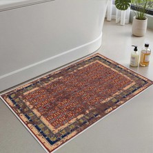 Vera Concept Store Banyo Paspası, Yumuşak Banyo Halısı, Kaymaz Dot Tabanlı, Su Emici, Makinede Yıkanabilir - 40 x 60 cm