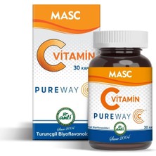 Vera Concept Store Maskül Pureway C Vitamini Gıda Takviyesi 30 Kapsül