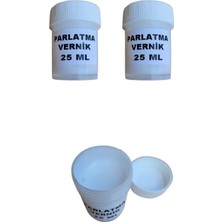 Vera Concept Store Su Bazlı Vernik - 3 Kutu 75 ml (Seramik Hamuru, Akrilik Boya Için) Beyaz