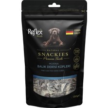 Vera Concept Store Plus Snackies Natural Morina Balık Derisi Küpleri Premium Köpek Ödül Maması 130 G